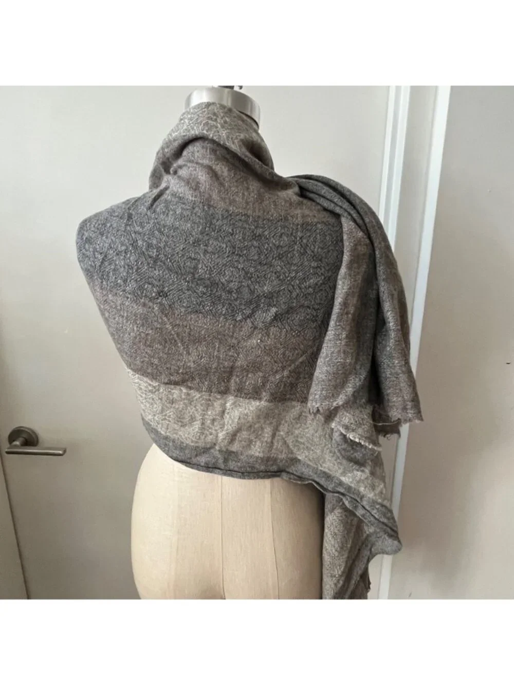Handmade Nepalese Cashmere Scarf/Wrap